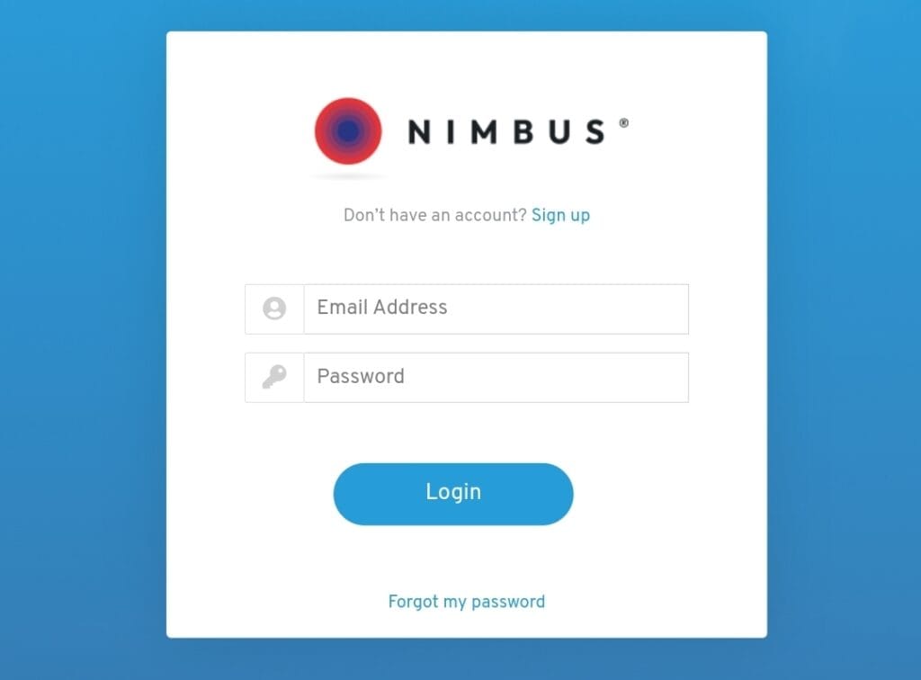 Nimbus Login