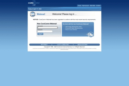 CoreComm Login