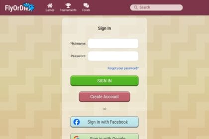 FlyOrDie Login