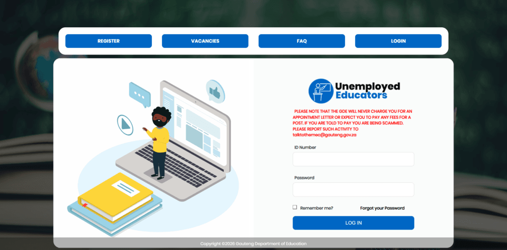 Gde unemployed educators login