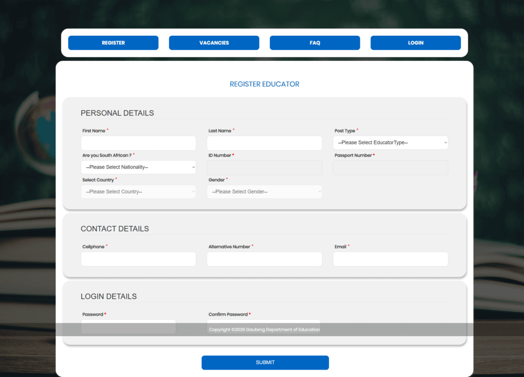 Gde unemployed educators register
