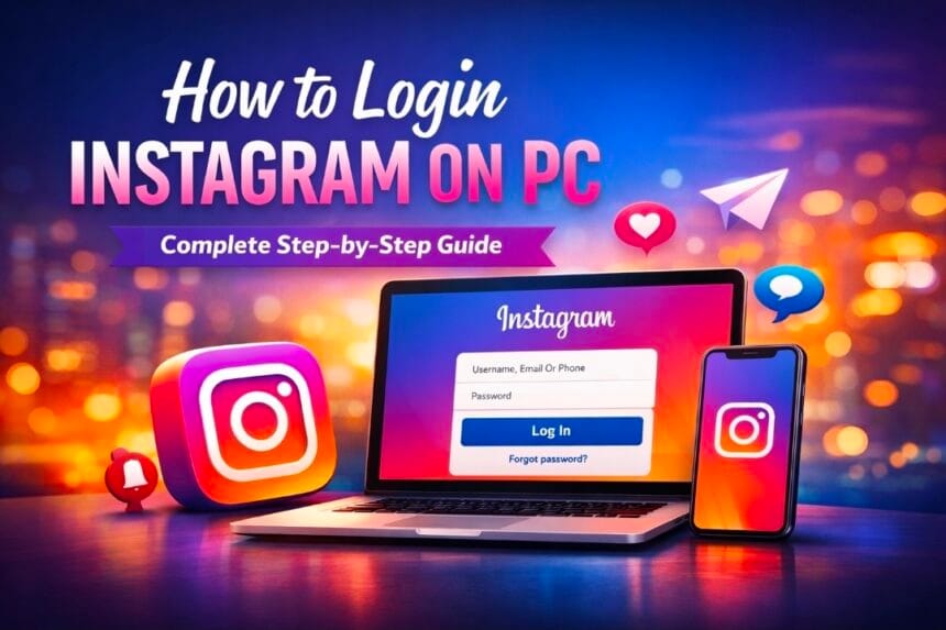 How To Login Instagram On PC | Complete Step-by-Step Guide
